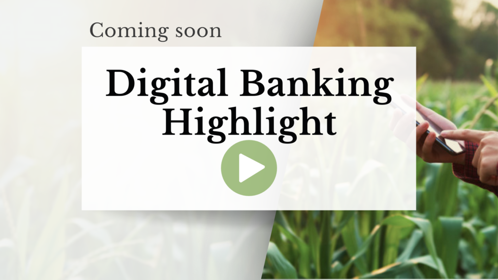Digital Banking Highlight - Coming Soon image